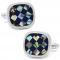 Abalone and Lapis Checker Cushion Cufflinks.jpg